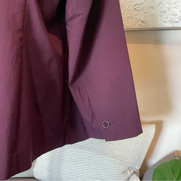 Lane Bryant "the Bryant Blazer" Women's Size 22 Burgundy Stretch NWT - Picture 6 of 8